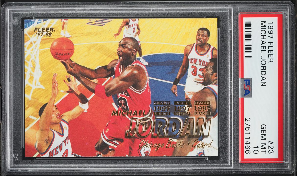 fleer 97 michael jordan