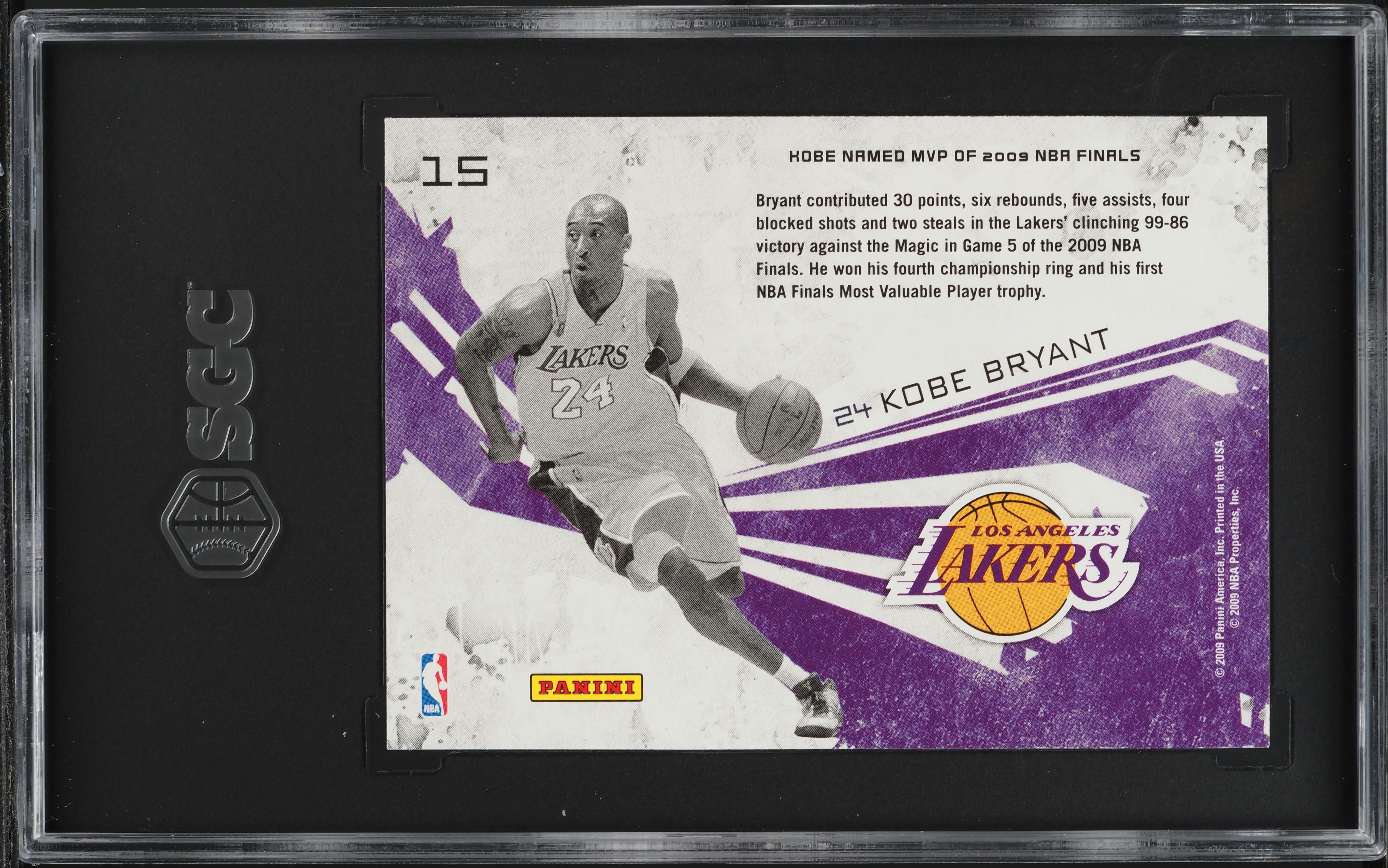panini cards kobe