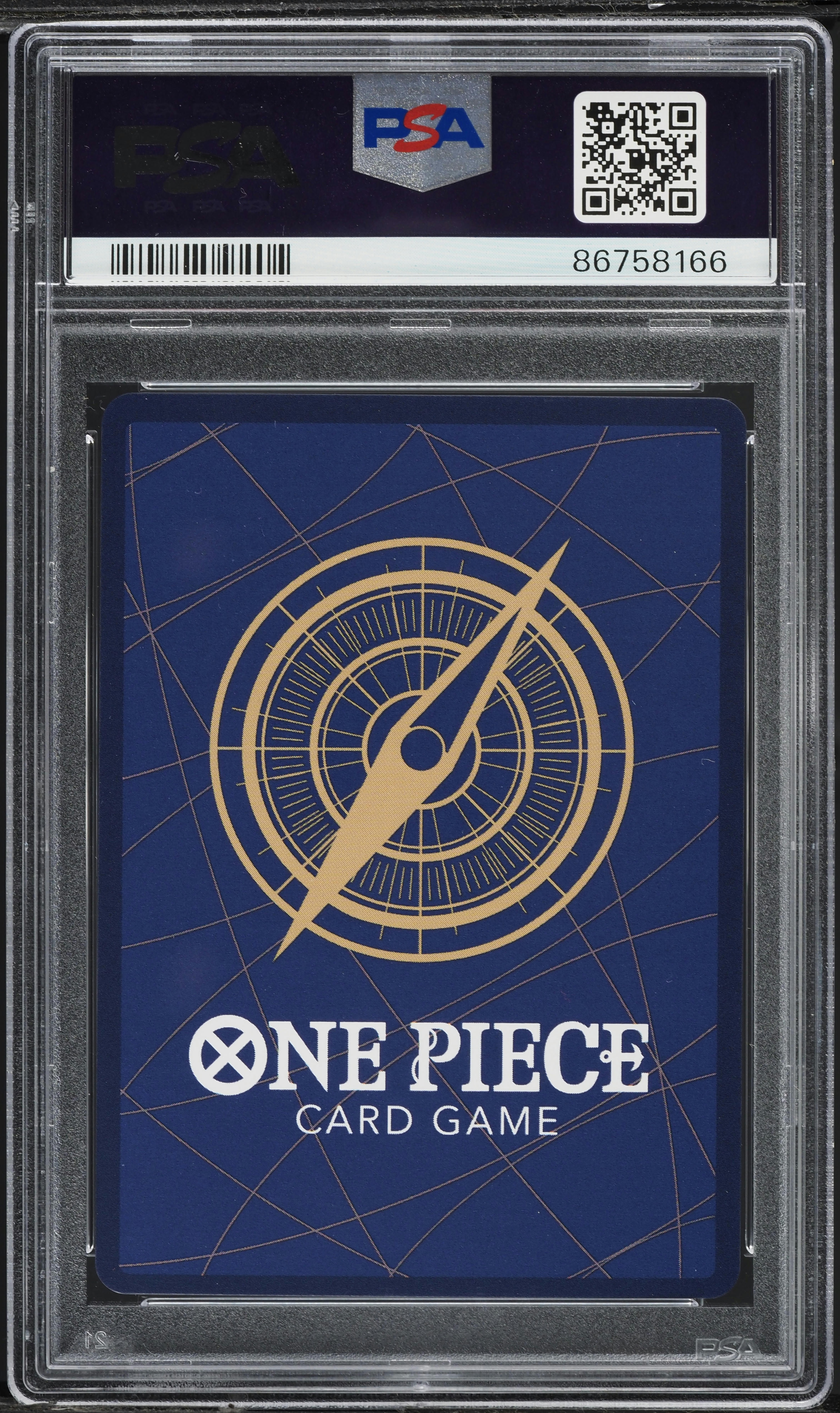 2023 One Piece Japanese Premium Card Collection Uta #OP02-120 PSA