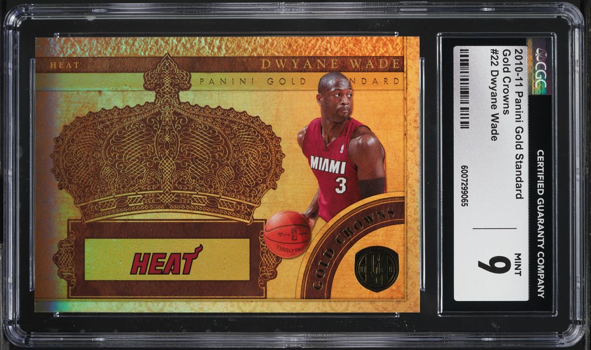 2010 Panini Gold Standard Dwyane Wade /299 #22 CGC 9 MINT