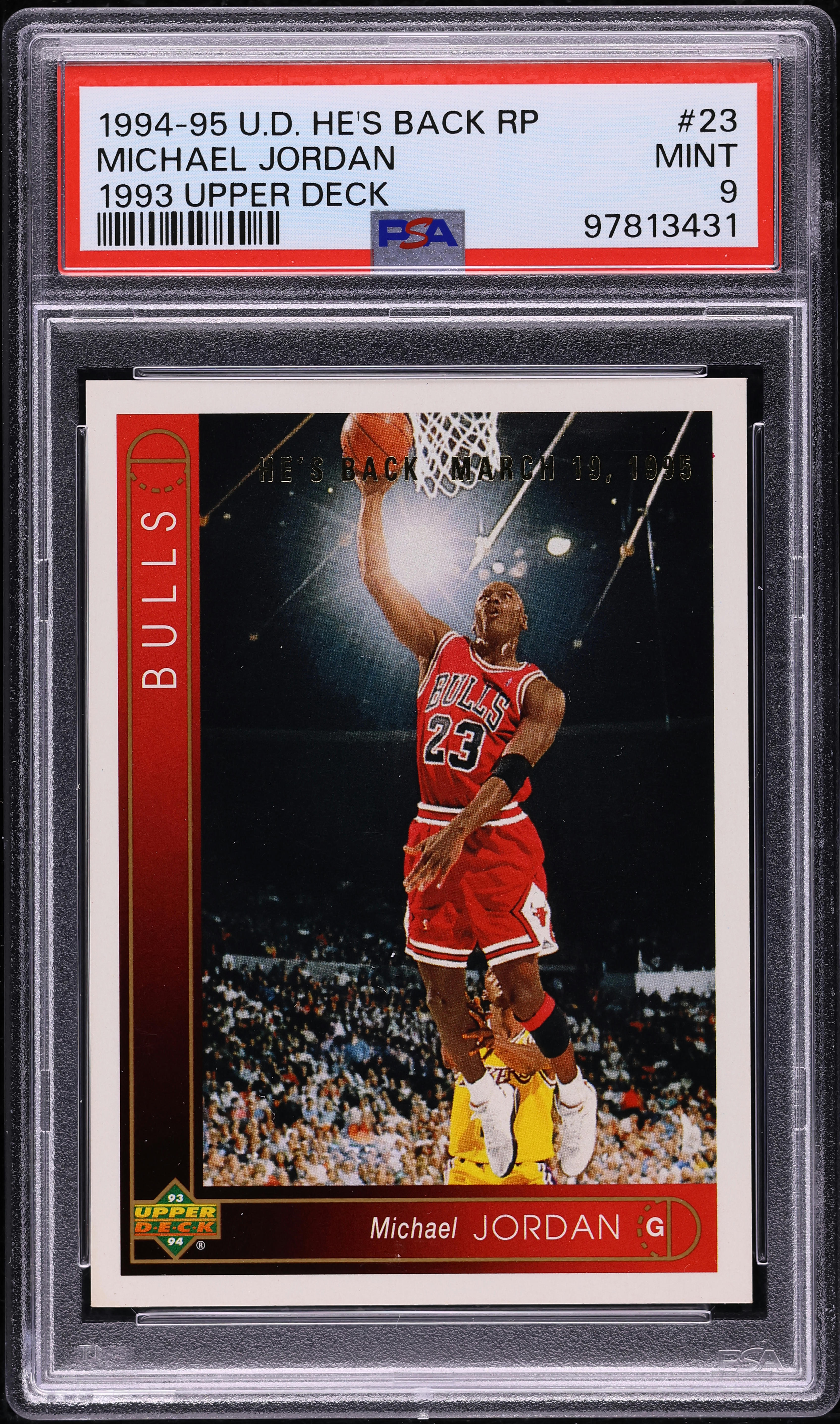 1994 Upper Deck Jordan He