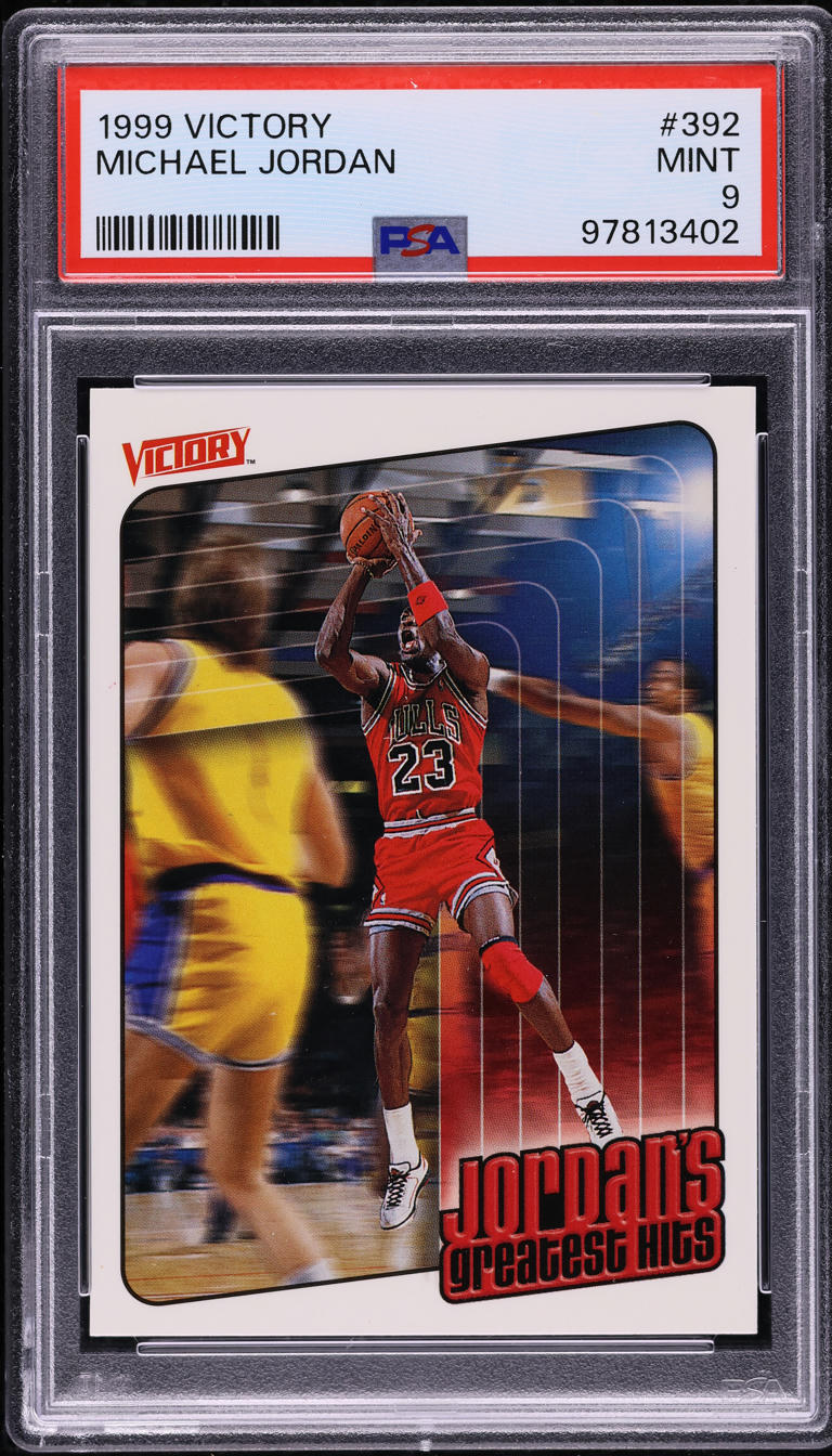 1999 Upper Deck Victory Michael Jordan #392 PSA 9 MINT