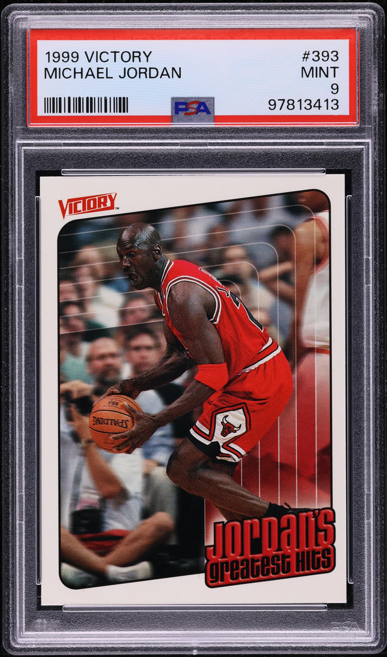 1999 Upper Deck Victory Michael Jordan #393 PSA 9 MINT