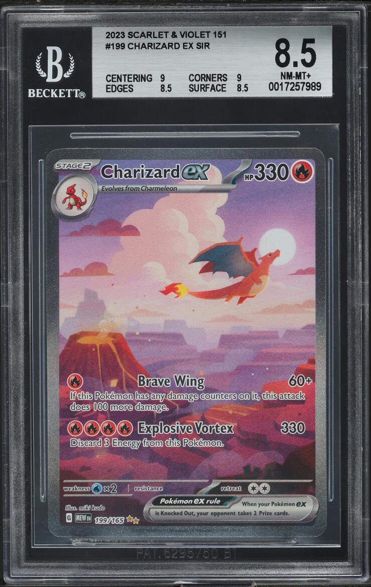 2023 Pokemon SV 151 Special Illustration Rare Charizard ex #199