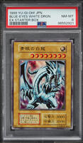 1999 Yu-Gi-Oh! Japanese EX Starter Box Blue-Eyes White Dragon PSA