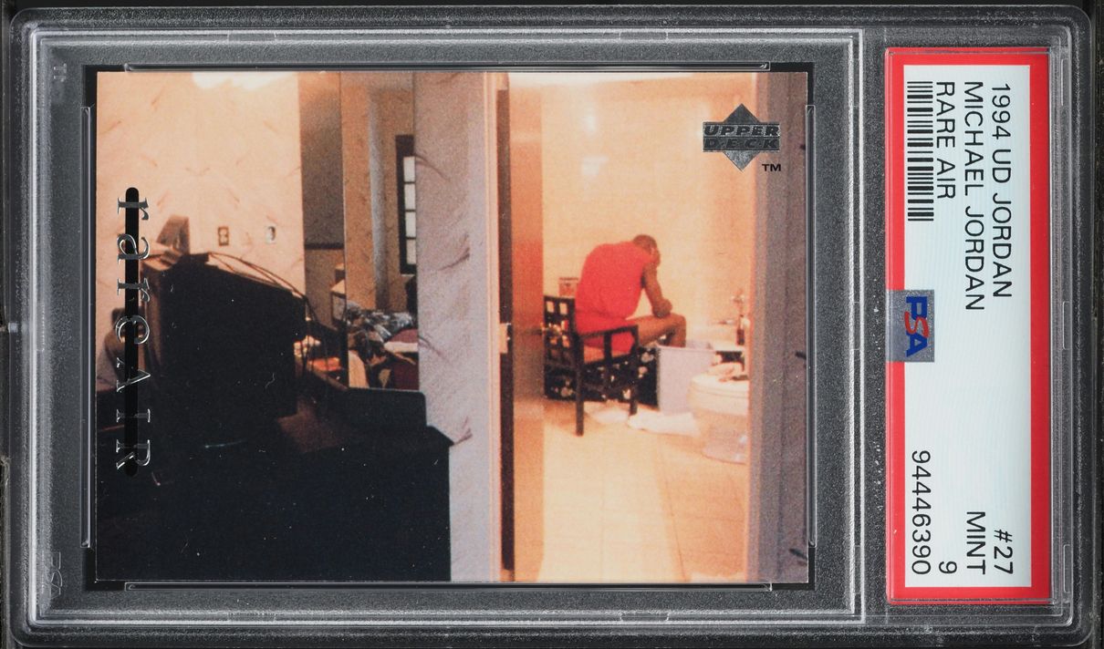1994 Upper Deck MJ Rare Air Michael Jordan #27 PSA 9 MINT