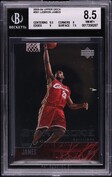 2003 Upper Deck Basketball LeBron James ROOKIE #301 BGS 8.5 NM-MT+