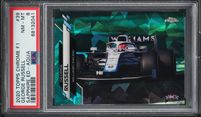 2020 Topps Chrome Formula 1 F1 Sapphire Aqua George Russell ROOKIE
