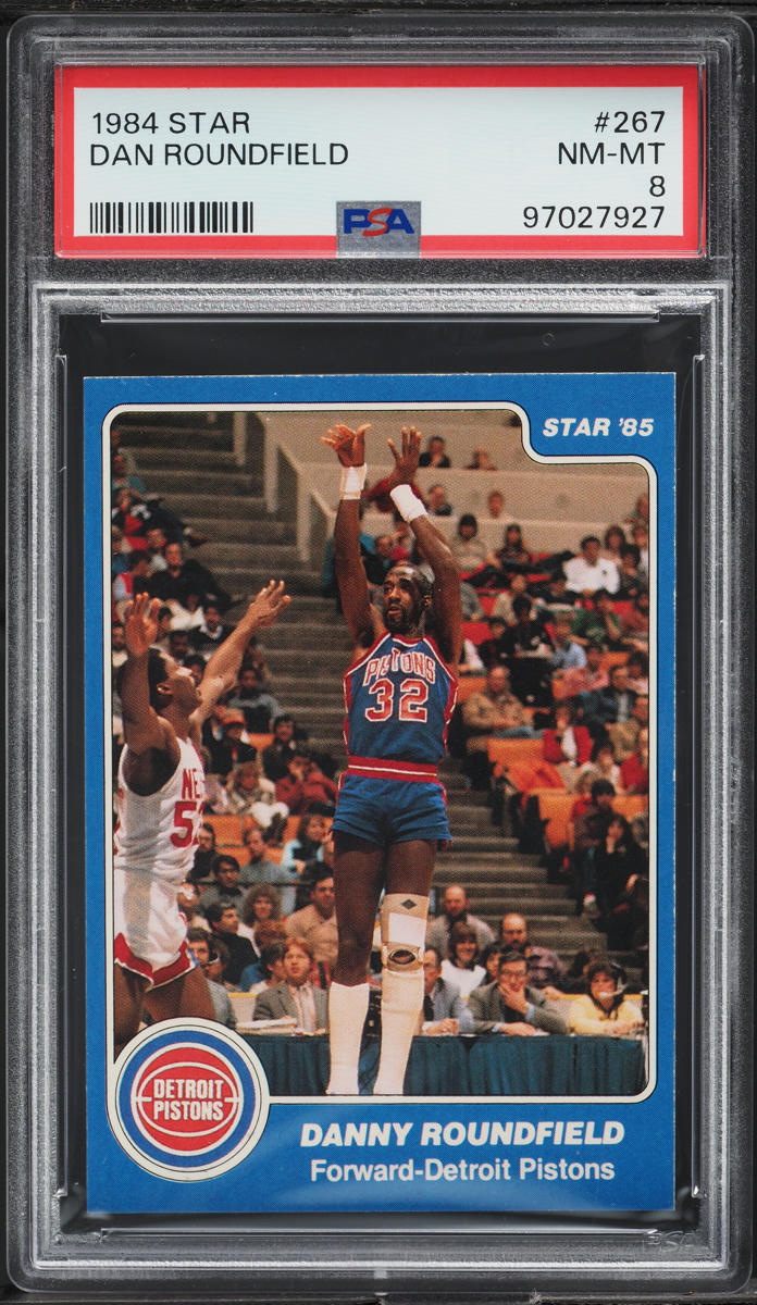 1984 Star Basketball Dan Roundfield #267 PSA 8 NM-MT