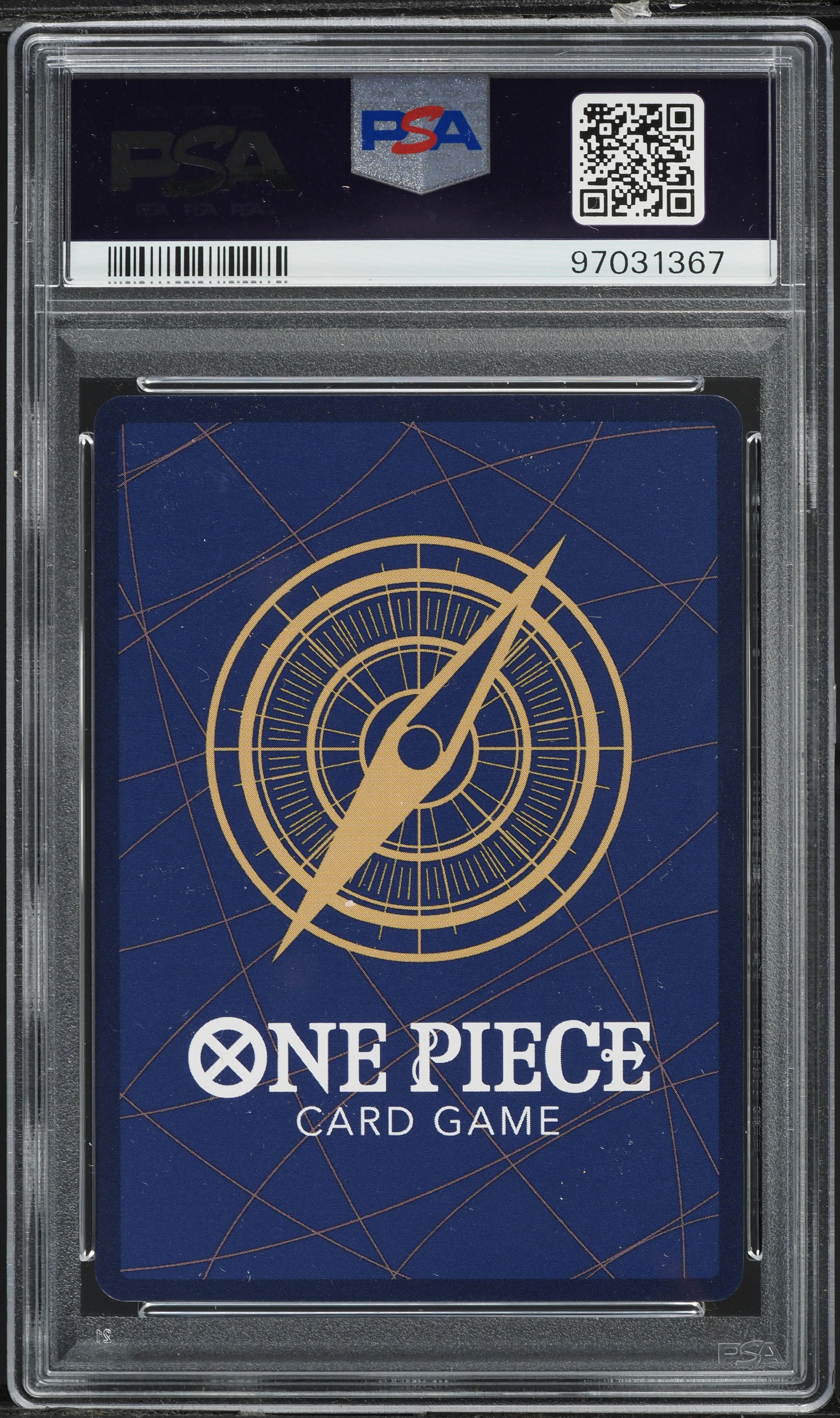 2024 One Piece Japanese Wanted Alt. Art Monkey D. Luffy #119 PSA