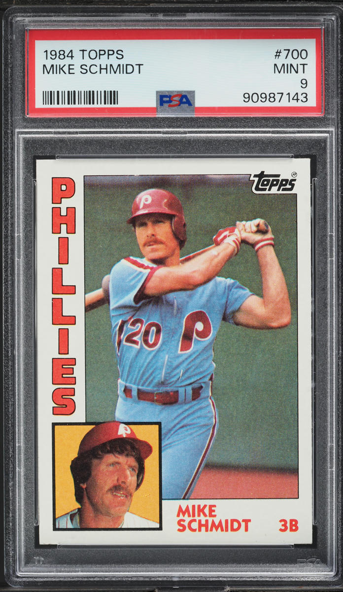 1984 Topps Mike Schmidt #700 PSA 9 MINT