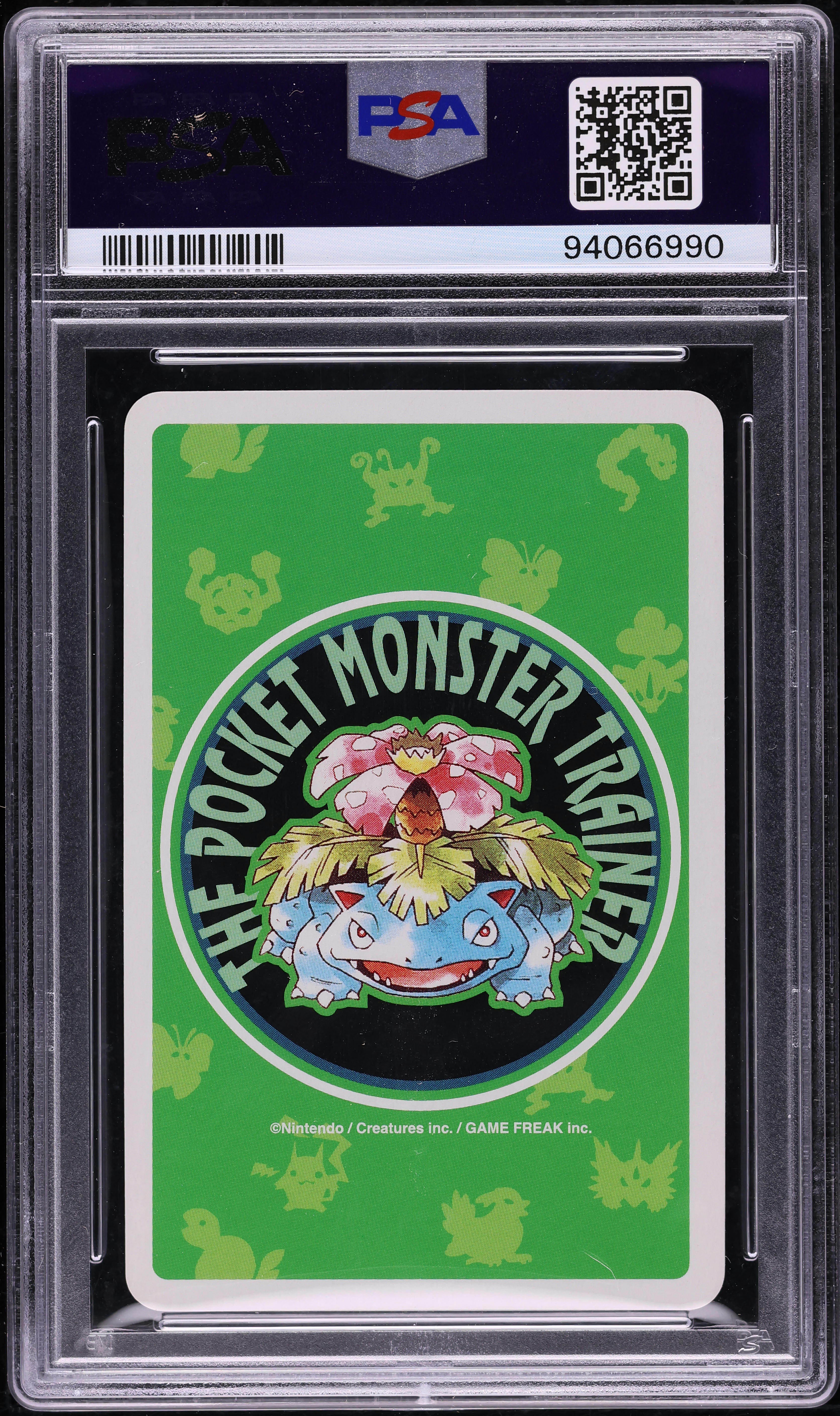 1996 Pokemon Japanese Green Version Playing Cards Jack Of Clubs