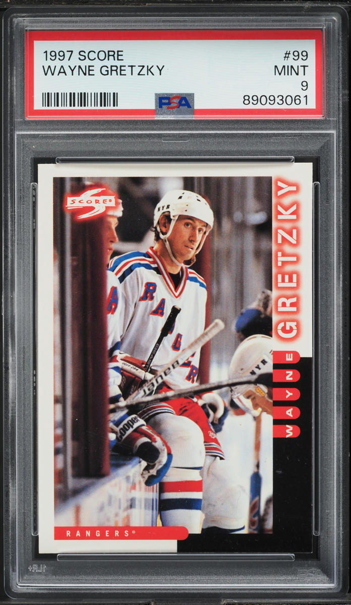 1997 Score Hockey Wayne Gretzky #99 PSA 9 MINT