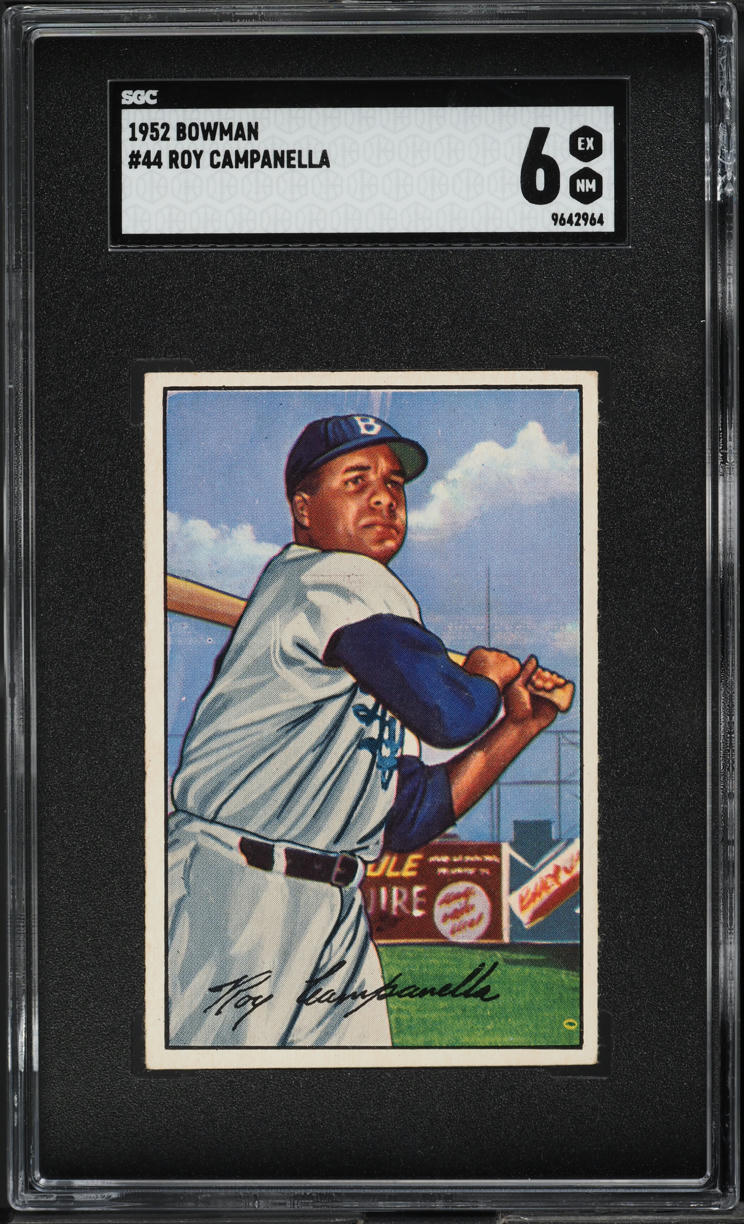 1952 Bowman Roy Campanella #44 SGC 6 EXMT