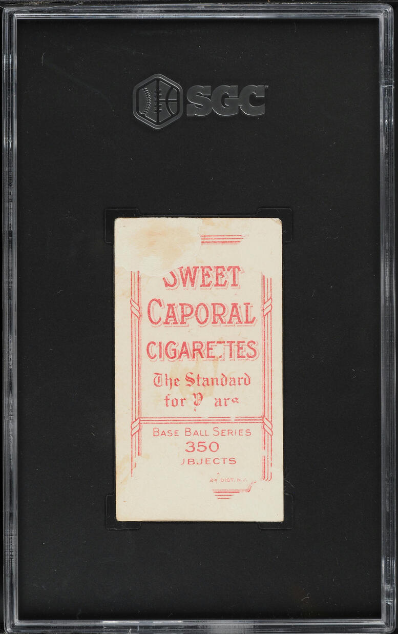 1910 T206 Mickey Doolin SGC 1 PR