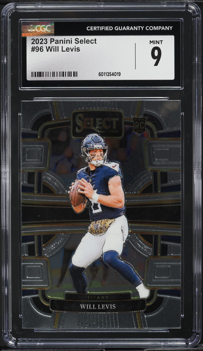 2023 Select Concourse Will Levis ROOKIE #96 CGC 9 MINT