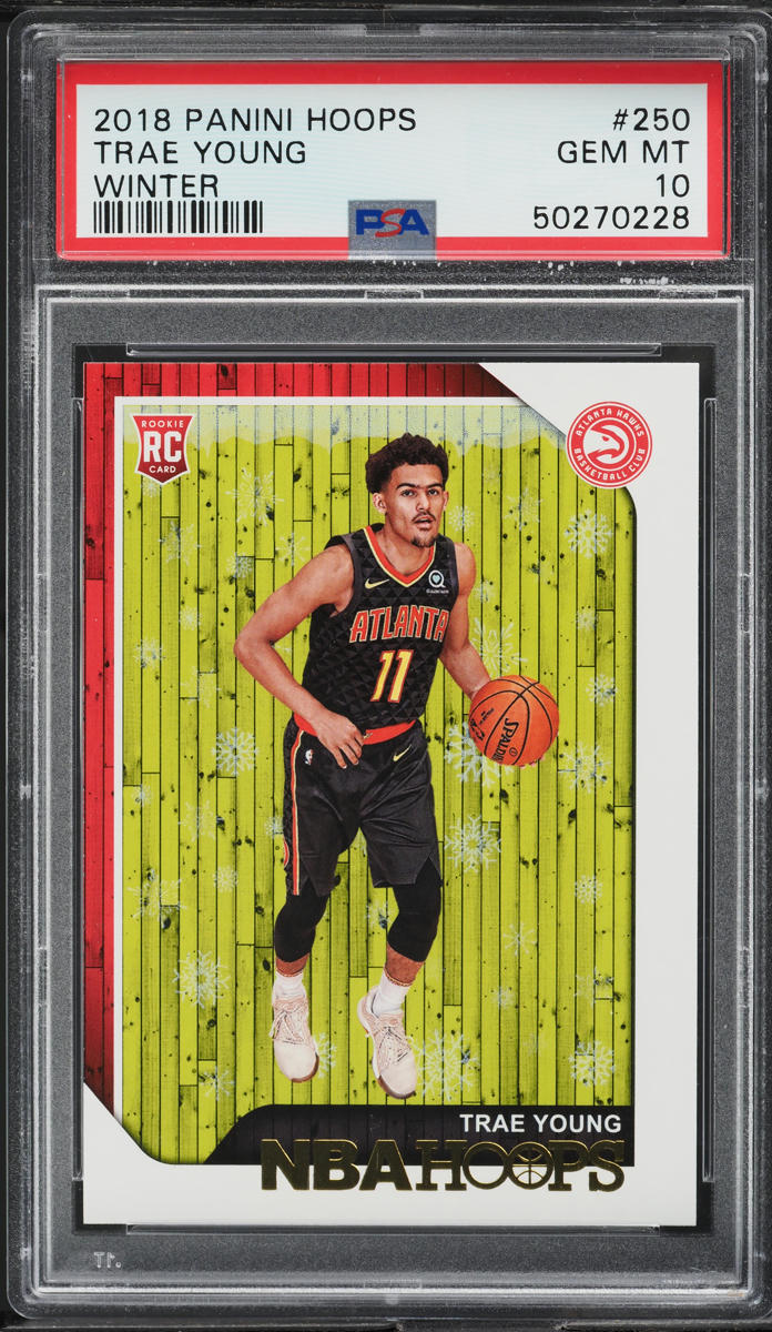 2018 Hoops Winter Trae Young ROOKIE #250 PSA 10 GEM MINT