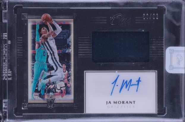 2019 Panini Contenders Draft Ticket Diamond Ja Morant ROOKIE AUTO