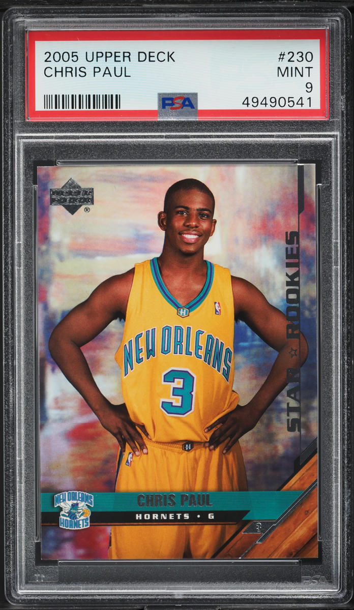 2005 Upper Deck Basketball Chris Paul ROOKIE #230 PSA 9 MINT