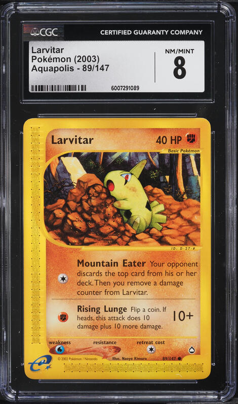 larvitar pokemon card price Larvitar (11/17) [POP Series 1]