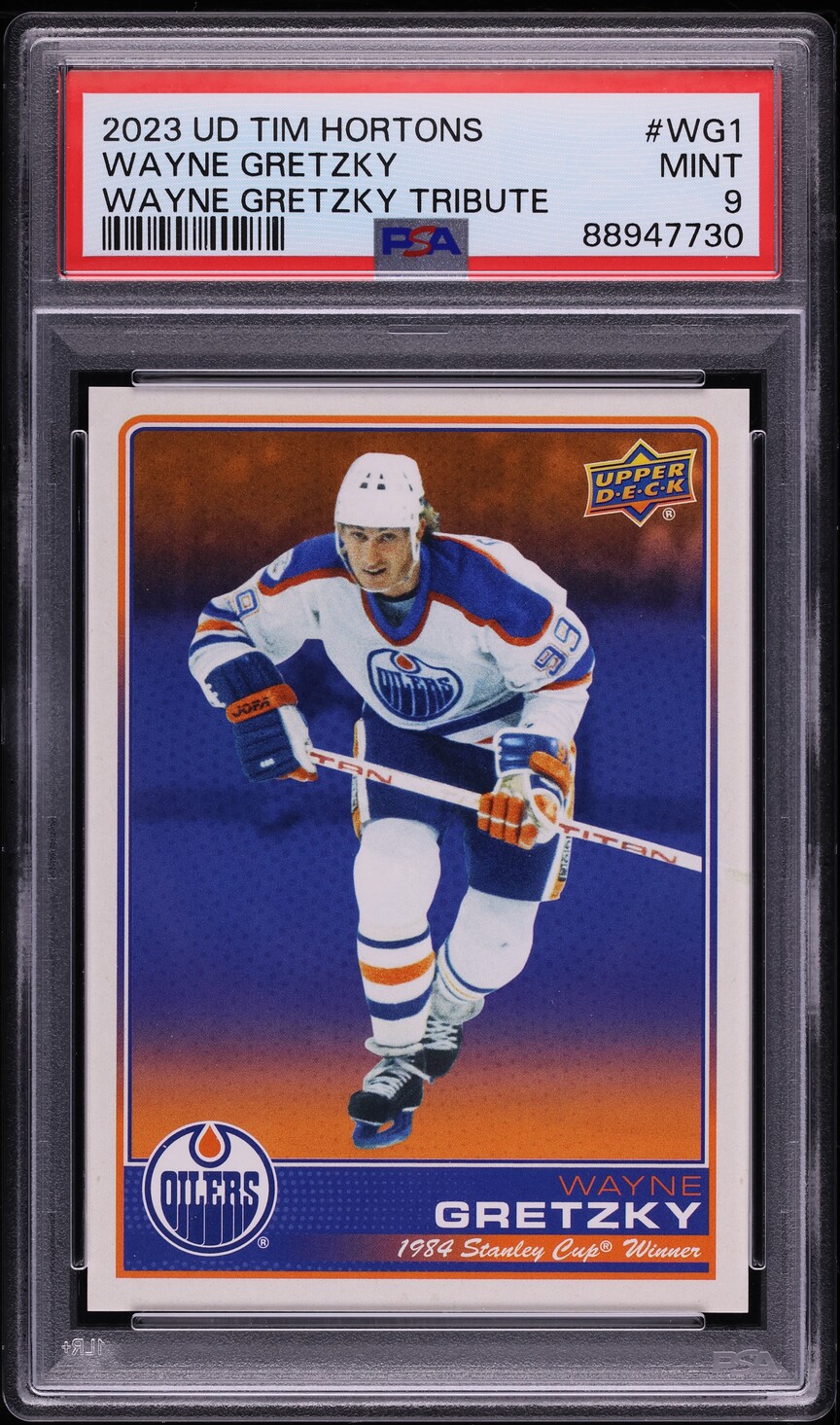 2023 Upper Deck Tim Hortons Gretzky Tribute Wayne Gretzky #WG1 PSA