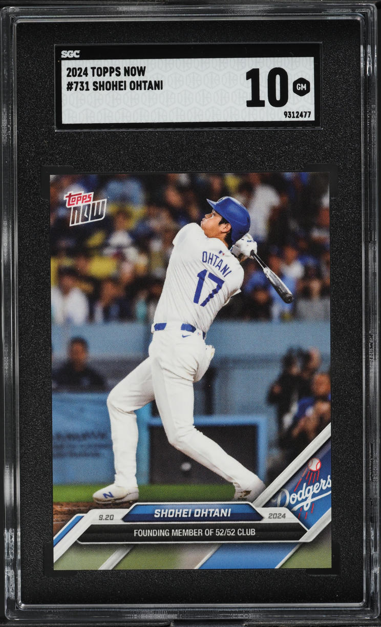 2024 Topps Now Shohei Ohtani #731 SGC 10 GEM MINT
