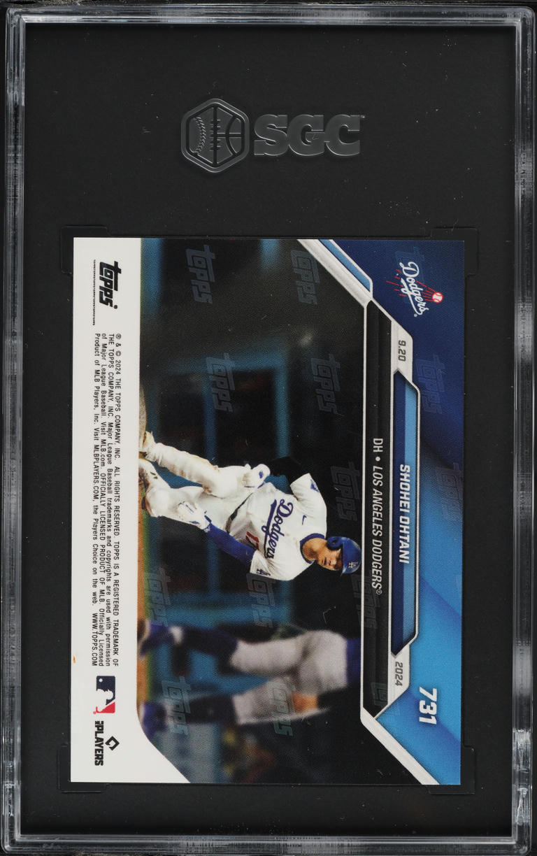 2024 Topps Now Shohei Ohtani #731 SGC 10 GEM MINT
