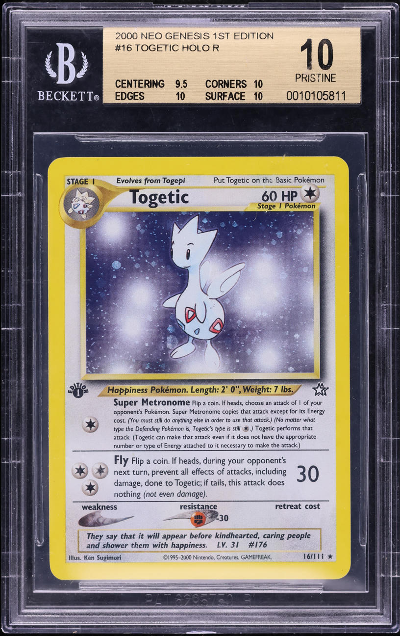 Pokemon Single Card NEO GENESIS (1st Edition) - 016/111 : Togetic