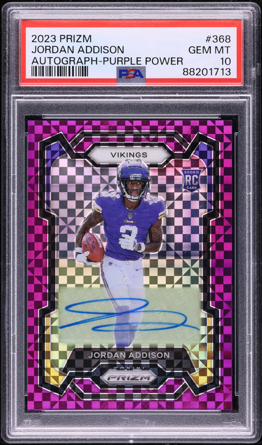 2020 Panini Prizm Signatures Choice Stephen Curry AUTO #SI-SCU PSA