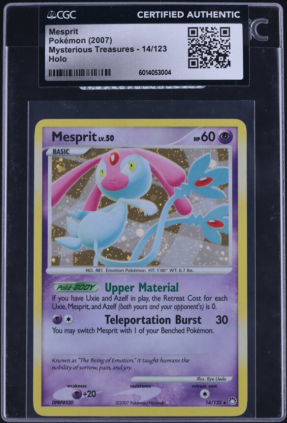 2024 Pokemon Japanese SV Super Electric Breaker AR Mesprit #114 CGC 10 GEM  MINT on Fanatics Collect