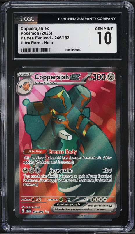 copperajah ex pokemon card value Copperajah ex - 245/193 - SV02: Paldea Evolved [ULTRA RARE]