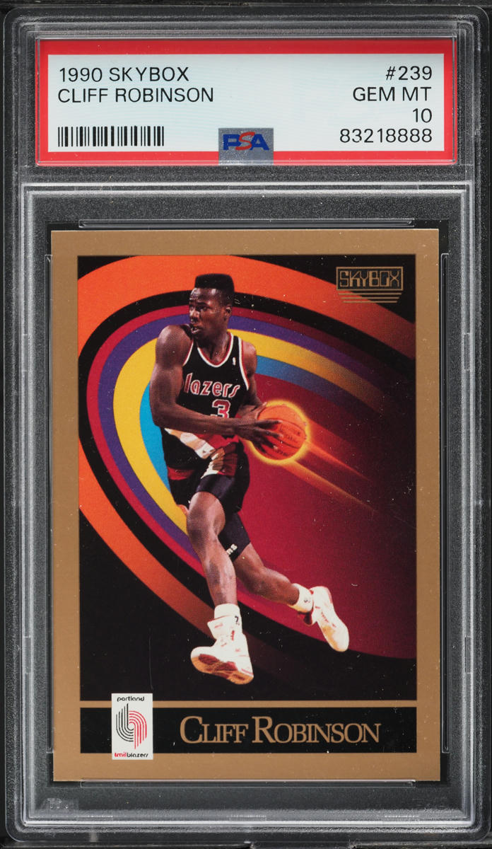 1990 Skybox Cliff Robinson #239 PSA 10 GEM MINT