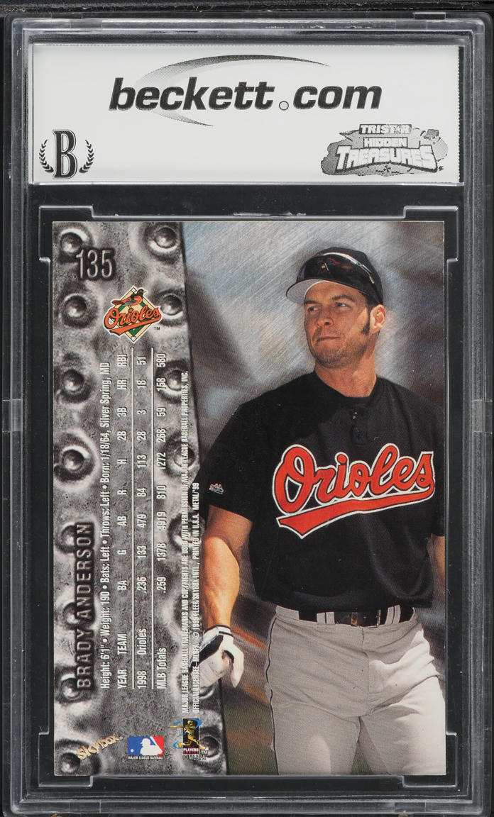 1999 Metal Universe Brady Anderson #135 BCCG 9