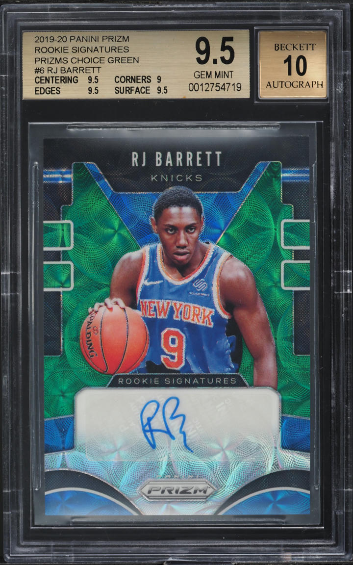 RJ Barrett 直筆サイン 2019 Panini flawless RJ Barrett 直筆サイン 2019 Panini flawless RJ Barrett 19-20 Panini