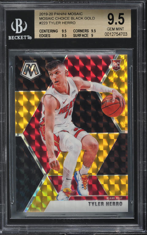 2019 Panini Prizm Fast Break Bronze Tyler Herro ROOKIE /20 #259