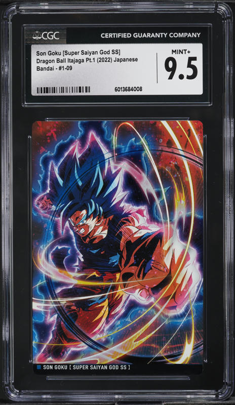 2022 Dragon Ball Japanese Itajaga Part 1 Son Goku SS God SS #1-09