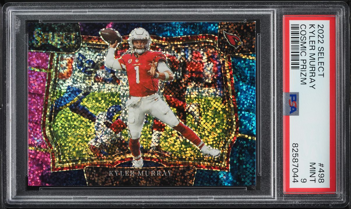 2022 Select Field Level Cosmic Prizm Kyler Murray #498 PSA 9 MINT