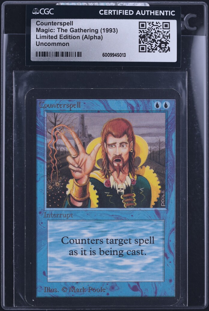 ソ*ウ様 MTG Alpha Counterspell 1993年 22年個人保 1993 Limited