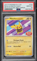 2024 Pokemon Indonesian SV Promo Journey Pikachu In Batik Shirt