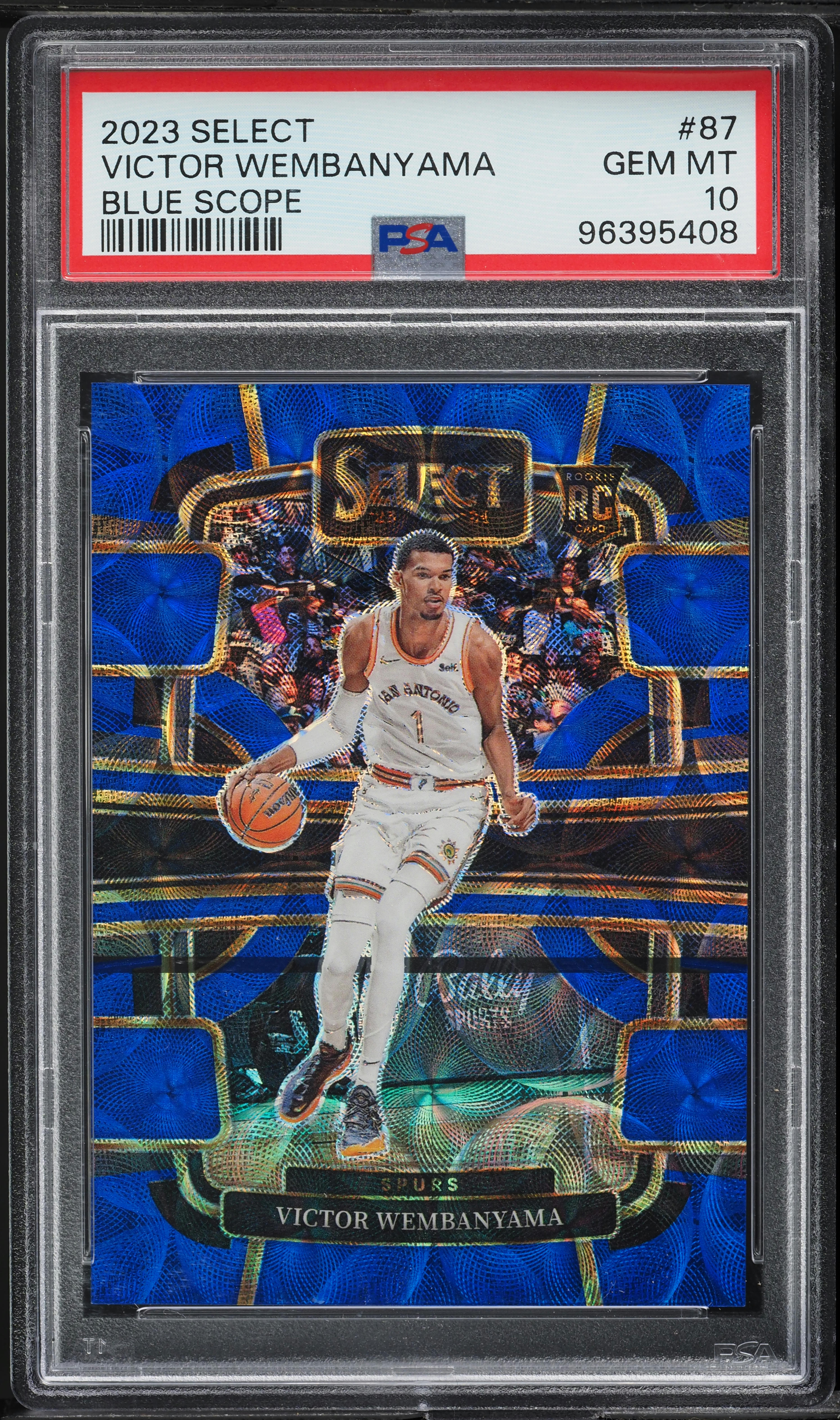 2023 Select Concourse Blue Scope Victor Wembanyama ROOKIE /249 #87