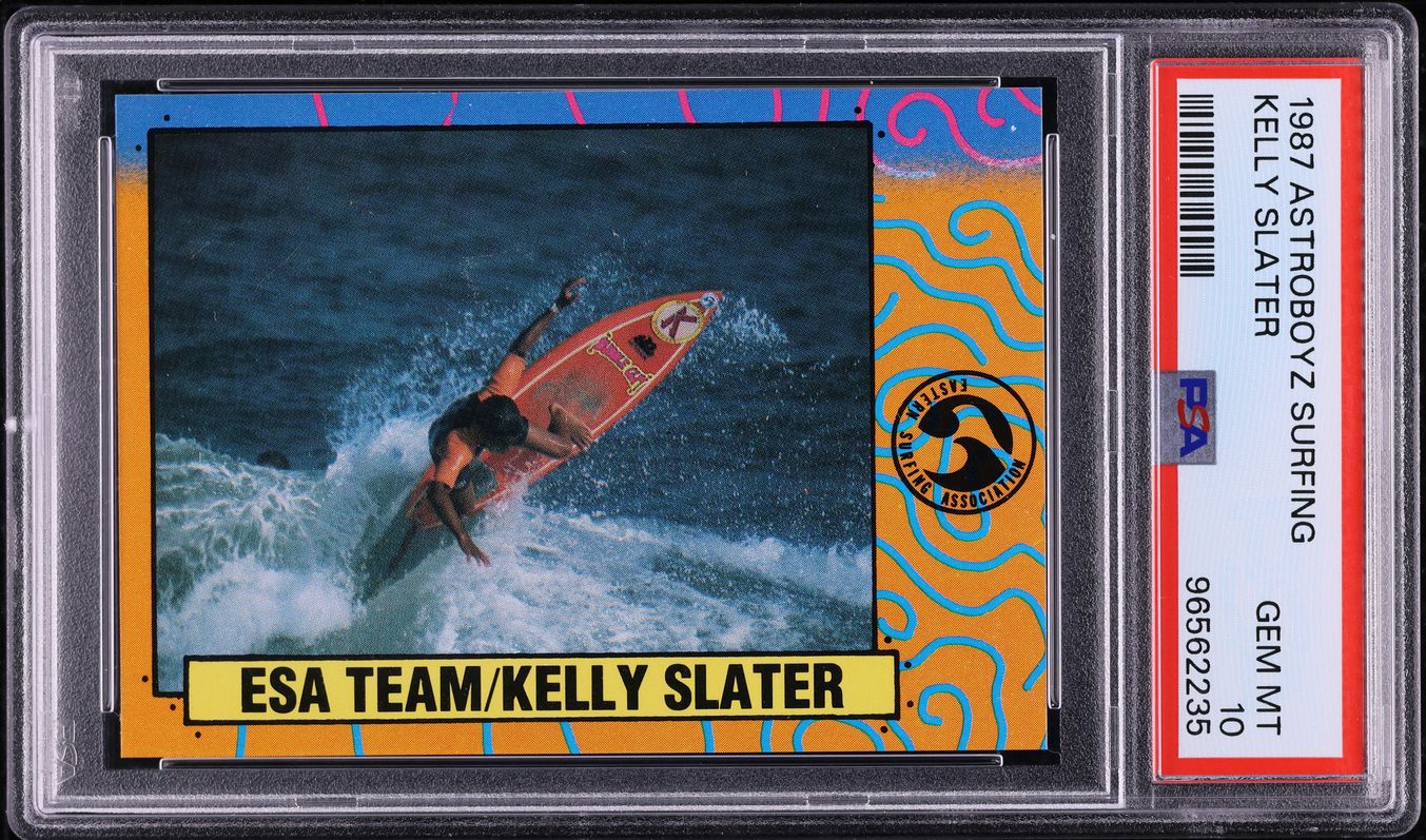 1987 Astroboyz Surfing Kelly Slater ROOKIE PSA 10 GEM MINT