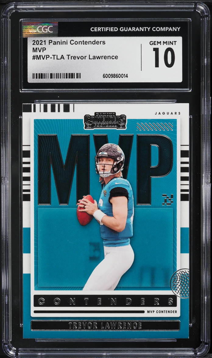 認定数1  psa 10 大谷翔平 2021 PANINI CONTENDERS 2021 Panini Contenders MVP Trevor Lawrence ROOKIE #MVP-TLA CGC 10