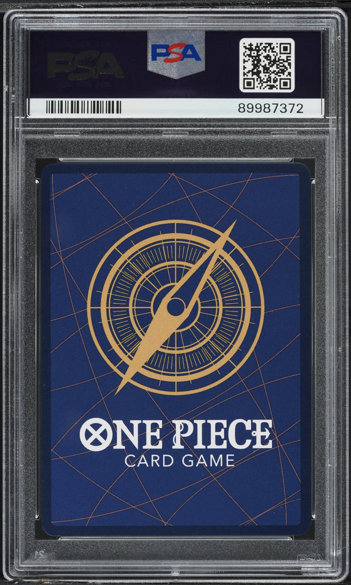 2023 One Piece Japanese 3 Brothers Black White Monkey D. Luffy #ST13-014 PSA 10