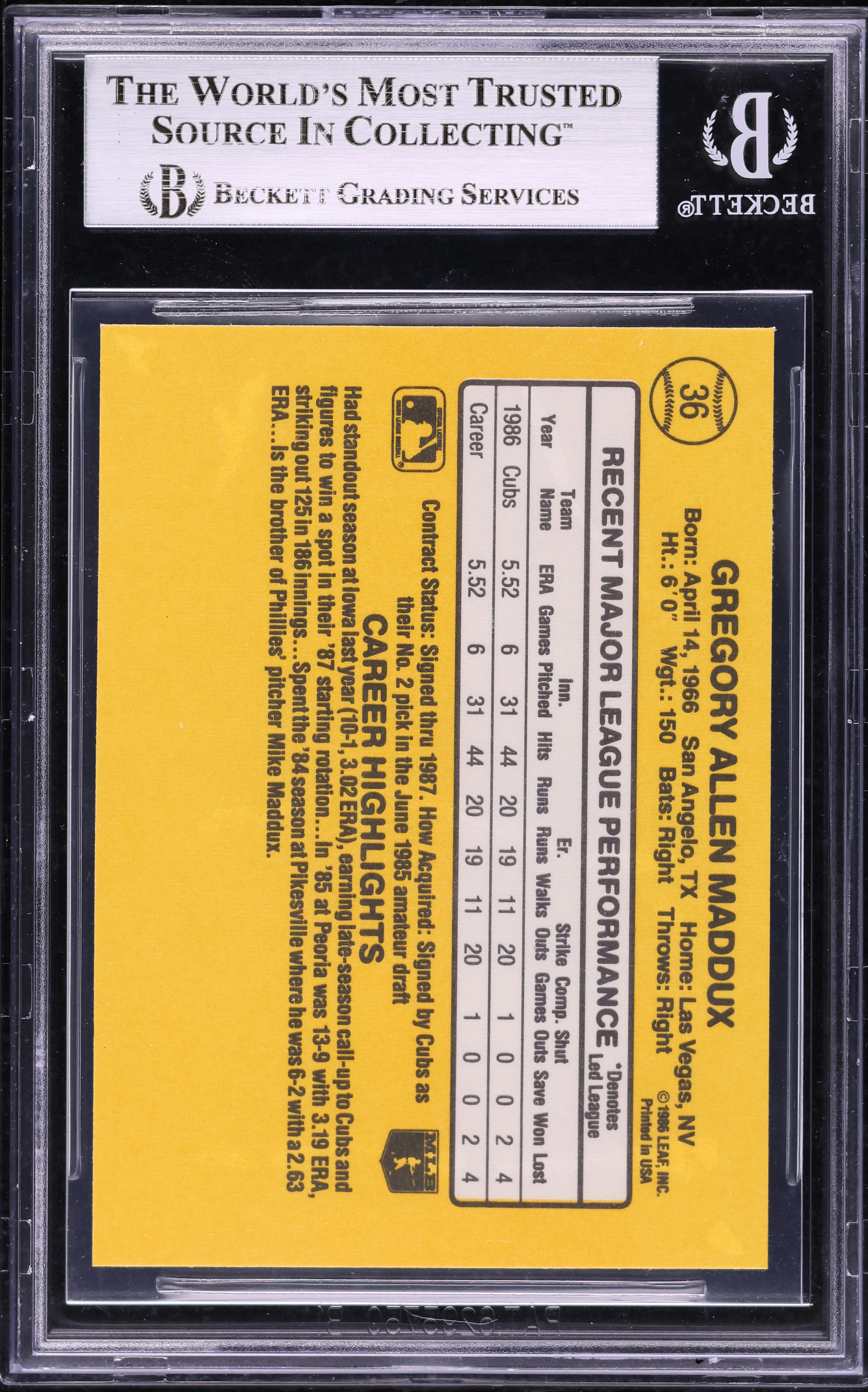 thumbnail image 2 of 1987 Donruss Baseball Cards - PSA Price Guide 2 of 10