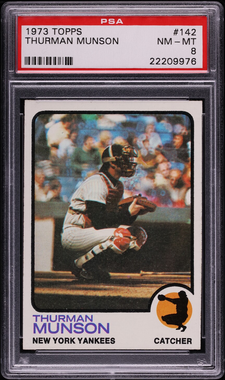 1973 Topps Thurman Munson #142 PSA 8 NM-MT