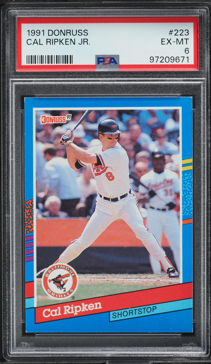 1991 Donruss Cal Ripken Jr. #223 PSA 6 EXMT