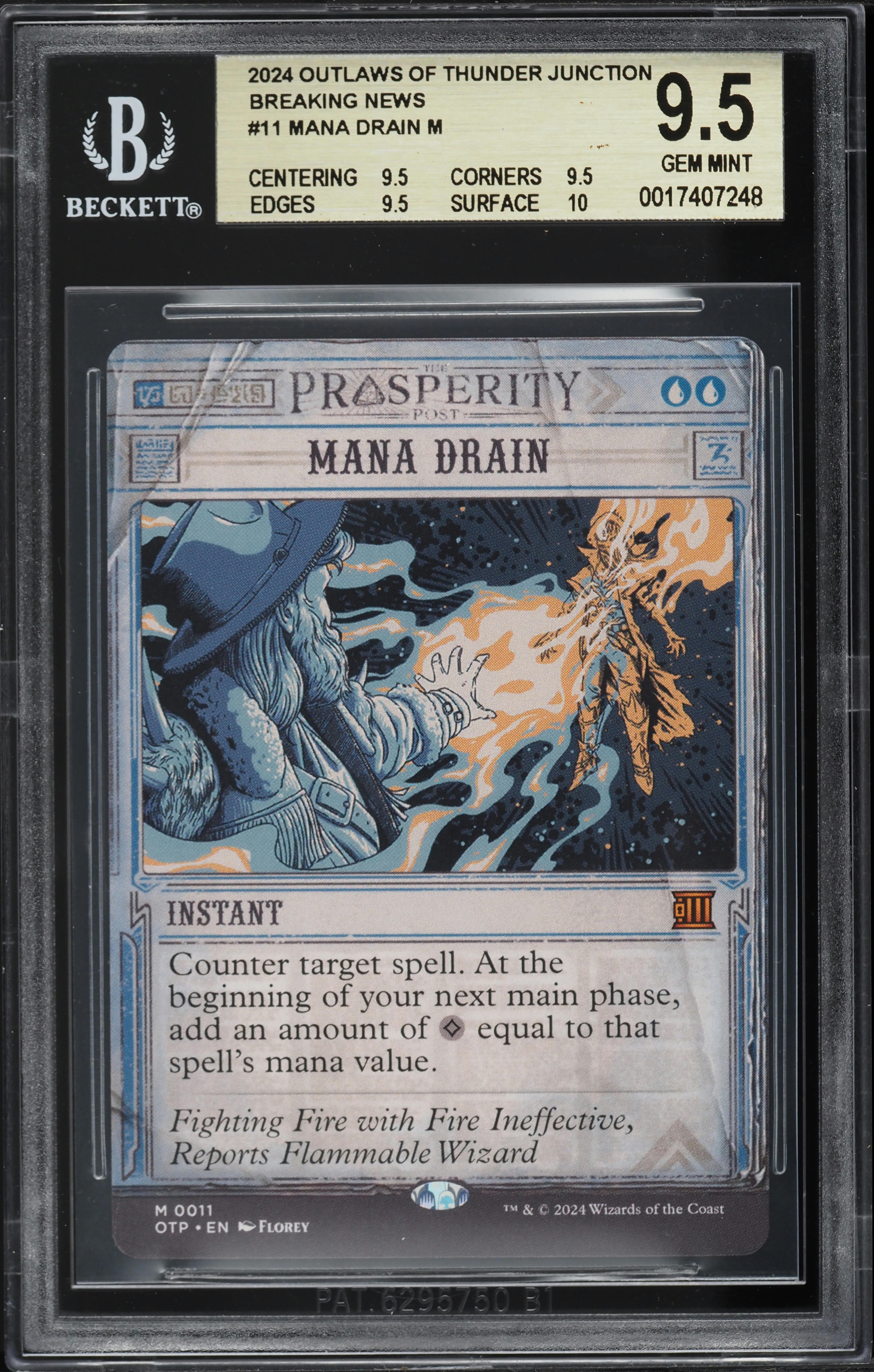 2024 Magic The Gathering MTG Outlaws Of Thunder Breaking News Mana