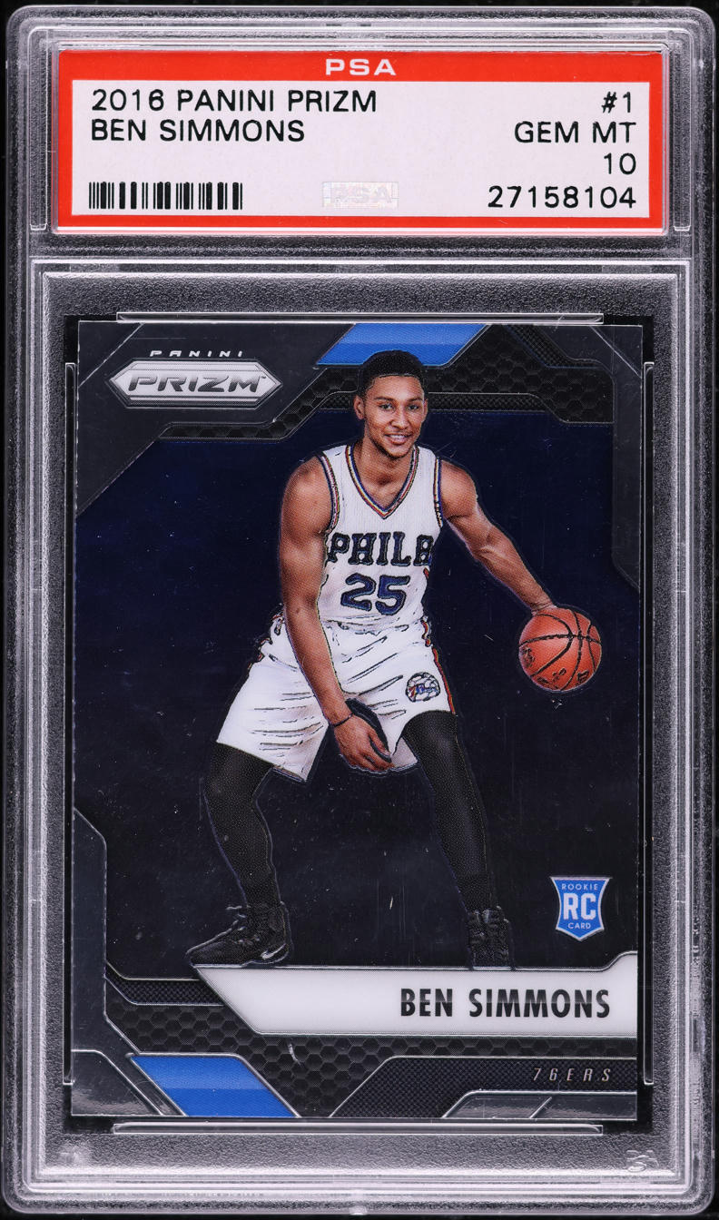 panini  Ben Simmons ベンシモンズ  ルーキー・プリズムカード panini Ben Simmons ベンシモンズ ルーキー・プリズムカード panini