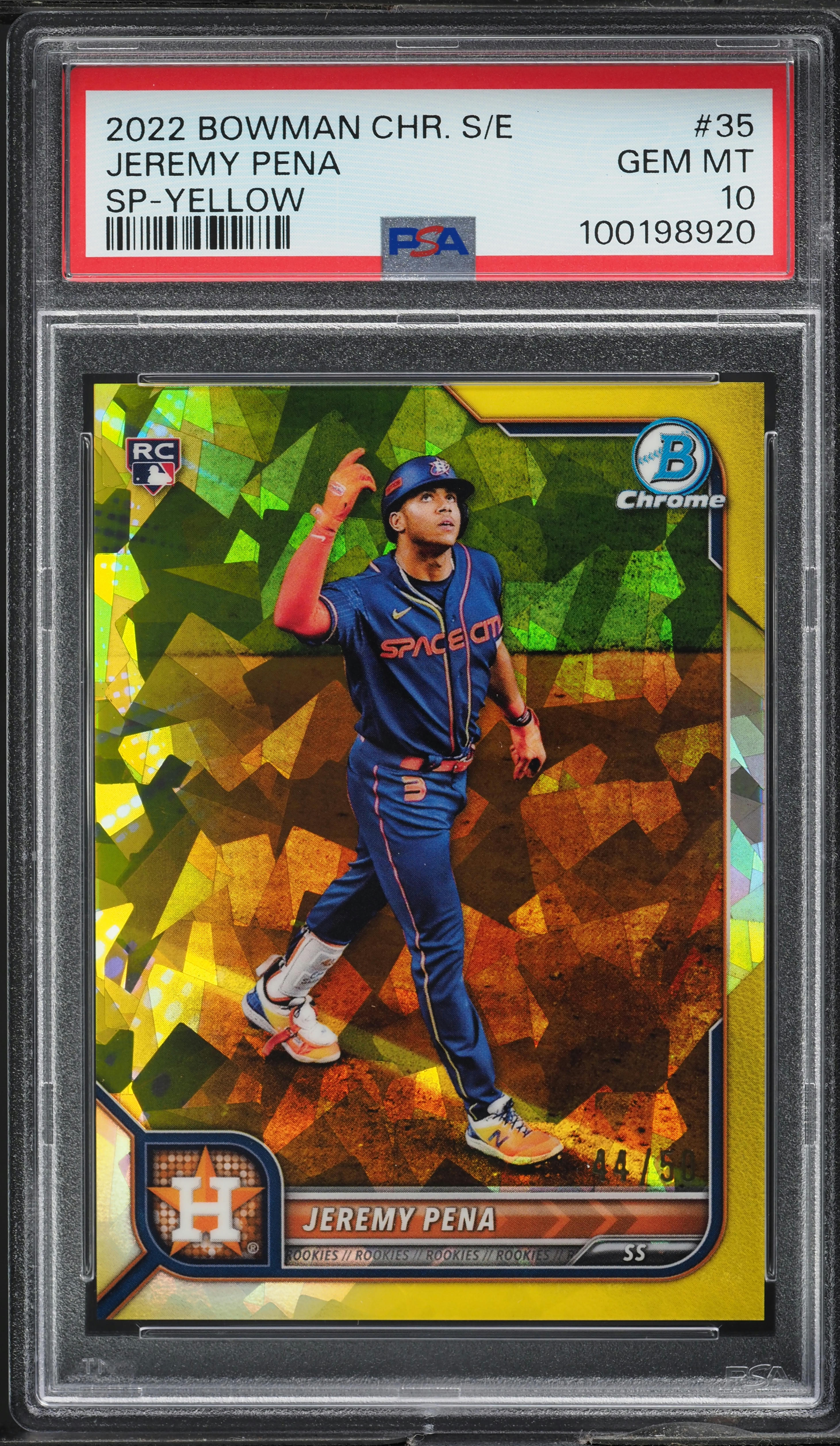 その他 2020 bowman sapphire Jeremy pena psa9 2020 bowman sapphire