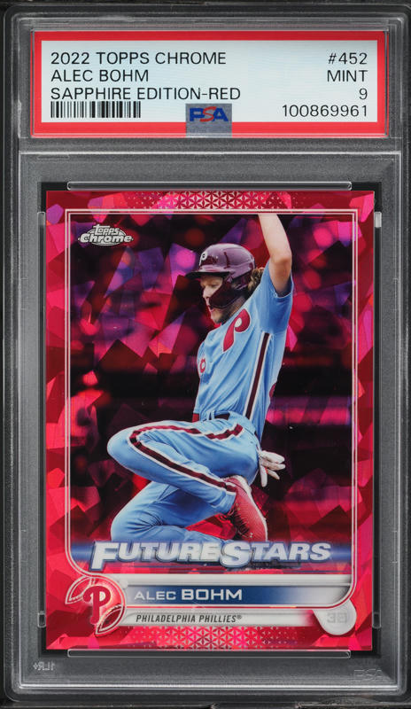 2018 Bowman Chrome Draft Alec Bohm PROSPECT #BDC-25 PSA 10 GEM